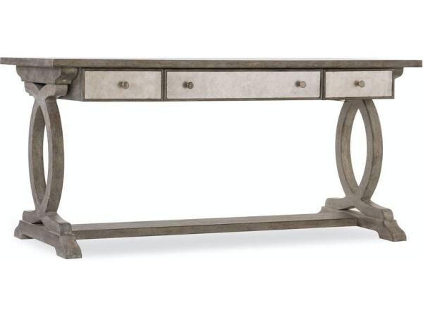 Rustic Glam Trestle Desk Desks Hooker Furniture