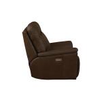 Bolton Power Leather Recliner with Power Headrest Recliners Bassett Furniture 10
