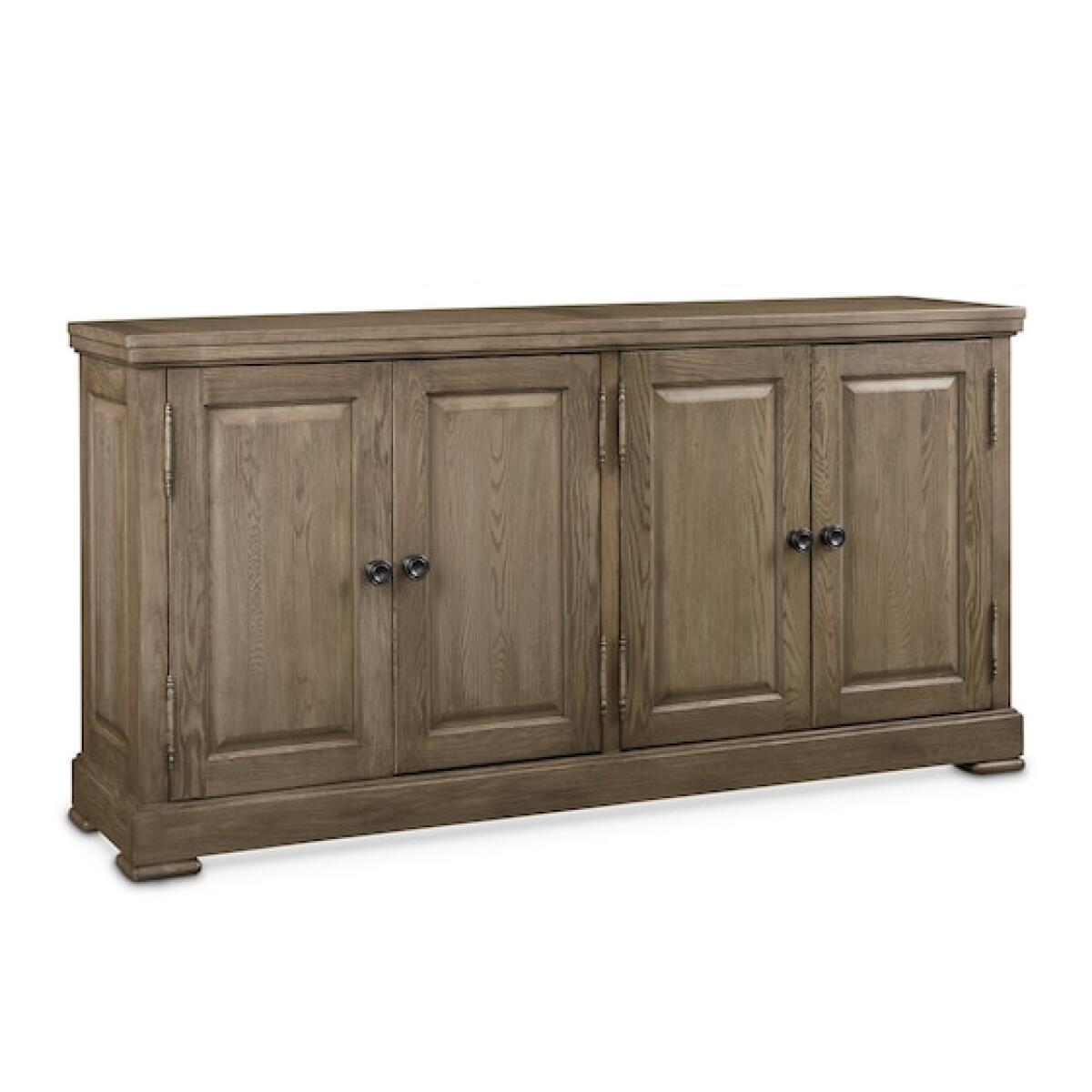 Hawkins Oak Four Door Huntboard Hawkins Oak Four Door Huntboard - Image 1