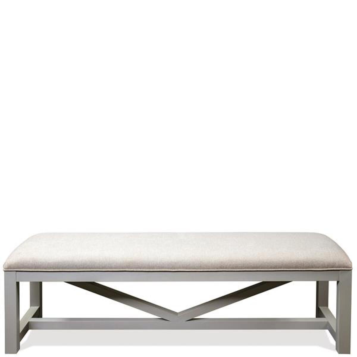 Osborne Upholstered Dining Bench – Beige Osborne Upholstered Dining Bench - Beige - Image 1