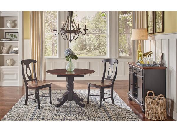 British Isles OB Drop Leaf Table - Image 4