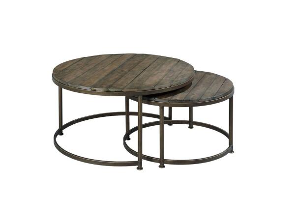 Leone Round Coffee Table Cocktail & Coffee Tables Hammary