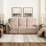 Joel Power Reclining Sofa w/ Headrest Sofas Customizable 18