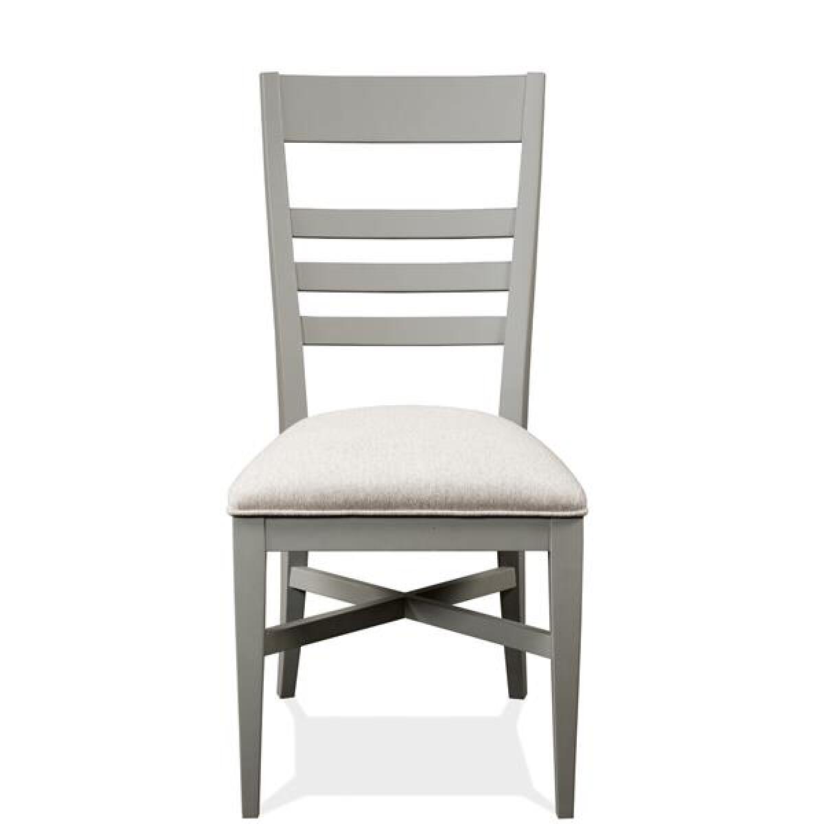 Osborne Upholstered Ladderback Side Chair Chairs & Benches Riverside Furniture Osborne Upholstered Ladderback Side Chair Chairs & Benches Riverside Furniture