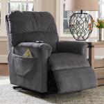 Margaret Bronze Power Lift Recliner Lift Chairs Customizable 10