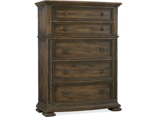 Gillespie Five-Drawer Chest Chests Hooker Furniture