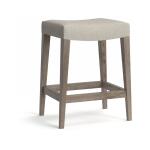 Vail Maple Fabric Saddle Stool