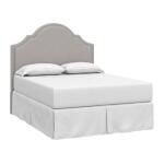 Custom Upholstered Barcelona Bonnet Headboard