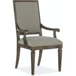 Woodlands Carved Back Arm Chair Chairs & Benches Hooker Furniture 4