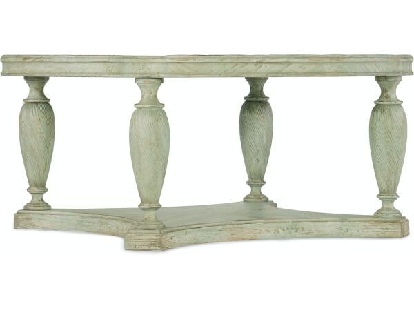 Traditions Round Cocktail Table Cocktail & Coffee Tables Hooker Furniture