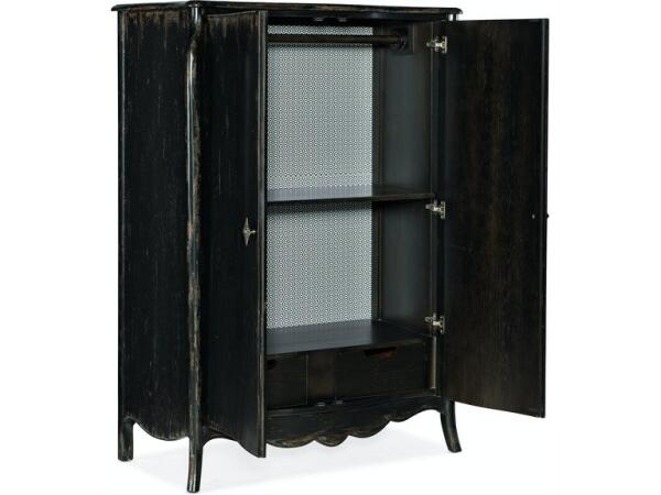 Sanctuary Armoire En Noir Chests Hooker Furniture 7