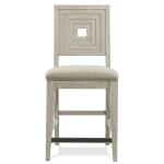 Cascade Upholstered Wood Back Counter Stool Barstools Riverside Furniture 12