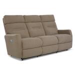 Pinnacle Power Wall Reclining Sofa w/ Headrest & Lumbar Sofas Customizable 16