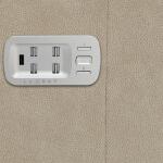 Apollo Power Reclining Sofa w/ Headrest & Lumbar Sofas Customizable 15