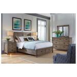 Foundry Panel Queen Bed With Storage Footboard – Complete Beds Kincaid Furniture 5