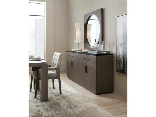 Miramar Aventura Redondo Mirror Mirrors Hooker Furniture 6