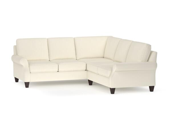 Davenport L-Shaped Sectional Sectionals Bassett Furniture