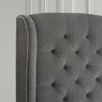Paris King Size Upholstered Bed - Image 3