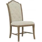 Patina Upholstered Side Chair in Peppercorn Set of 2 - Image 2