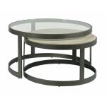 Lapilli Carved Top Cocktail Table Cocktail & Coffee Tables Hooker Furniture 2