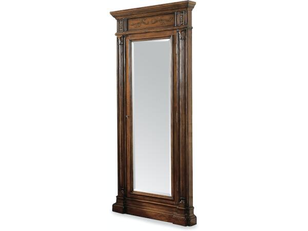 Accents Floor Mirror w/Jewelry Armoire Storage Mirrors Hooker Furniture