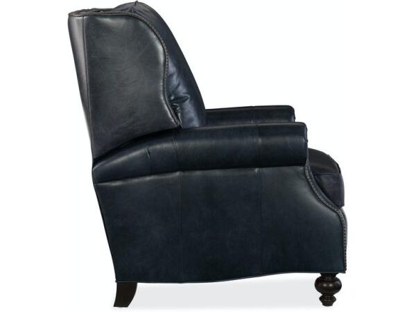 Drake Blue Recliner - Image 3