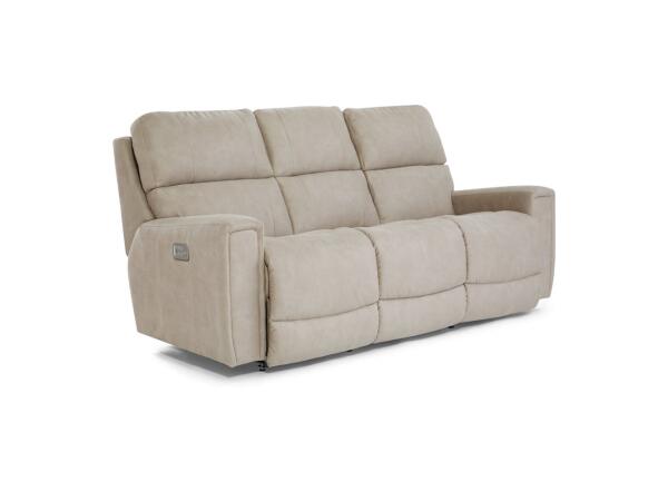 Apollo Power Reclining Sofa w/ Headrest & Lumbar Sofas Customizable