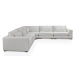 Moby 5 Piece L-Shaped Sectional Sectionals Bassett Furniture 6