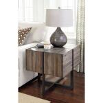 Modern Timber Accent End Table - Image 2