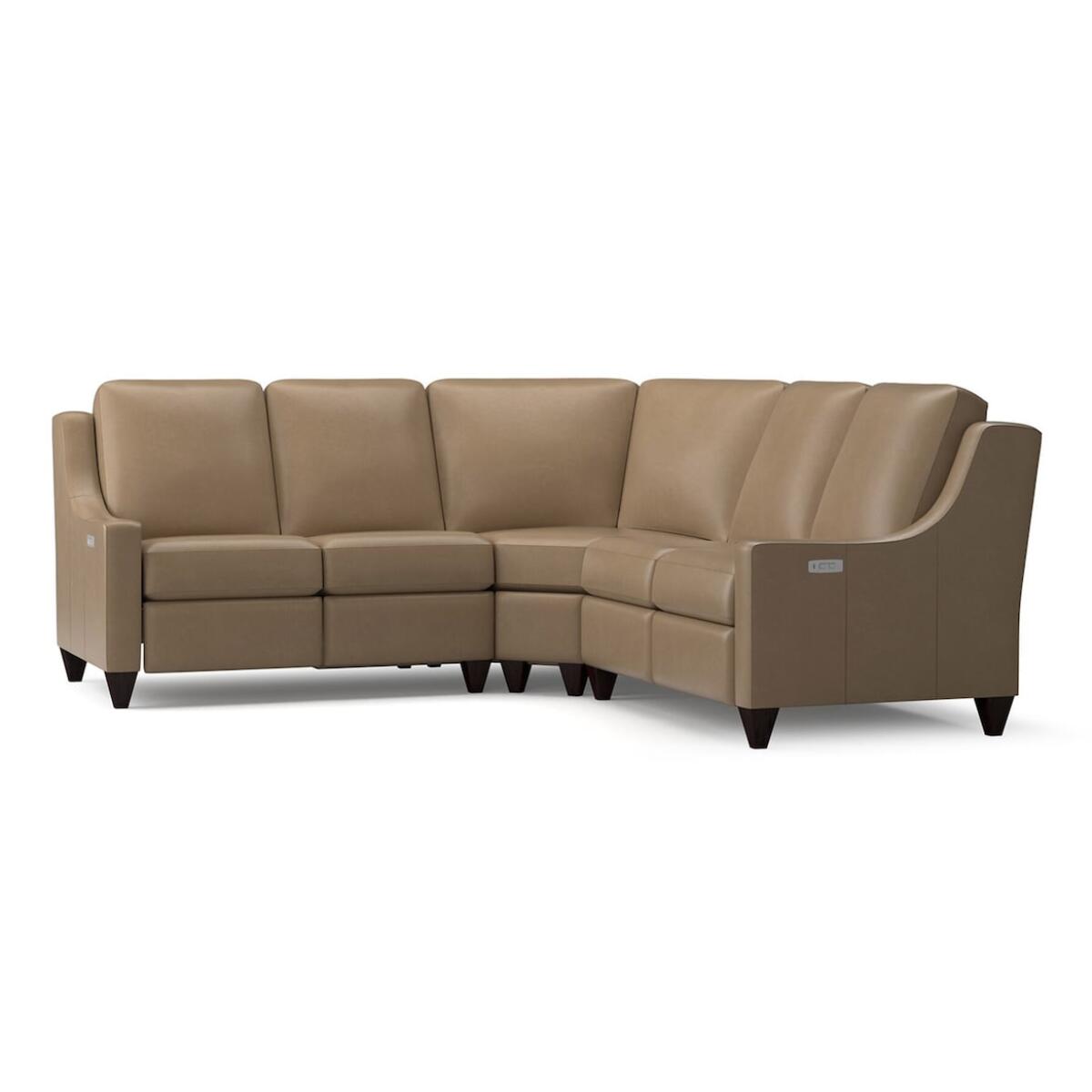 Benchmade Motion Reclining Leather L Sectional M000-LSECT3L Benchmade Motion Reclining Leather L Sectional M000-LSECT3L - Image 1