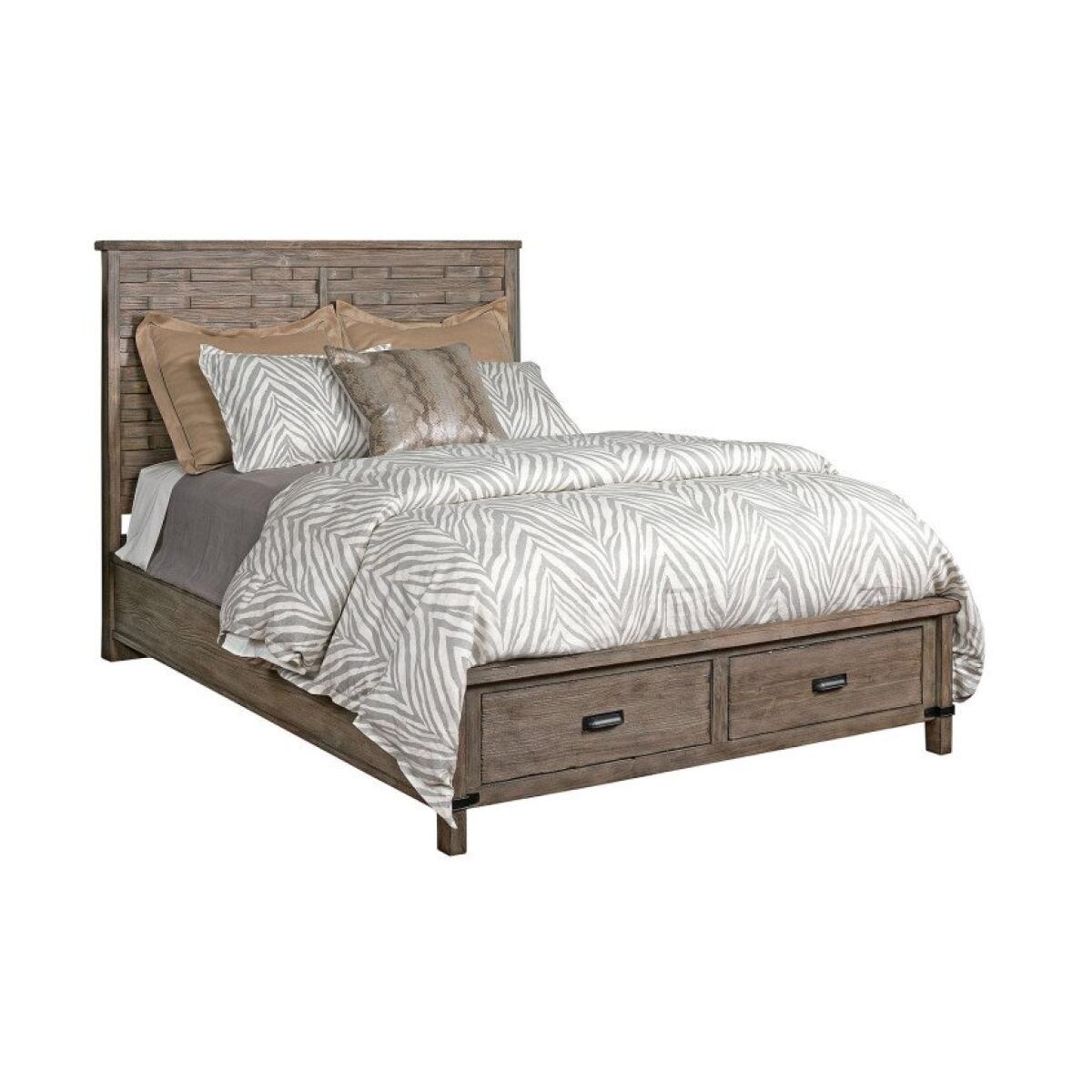Foundry Panel Queen Bed With Storage Footboard – Complete Beds Kincaid Furniture Foundry Panel Queen Bed With Storage Footboard – Complete Beds Kincaid Furniture