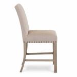 Benchmade Aiken Oak Farmhouse Counter Stool Chairs & Benches Bassett Furniture 9