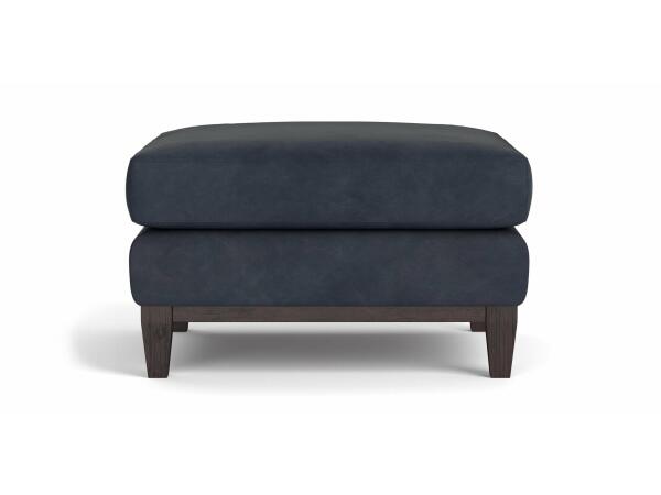 Sanford Leather Ottoman Ottomans & Poufs Bassett Furniture