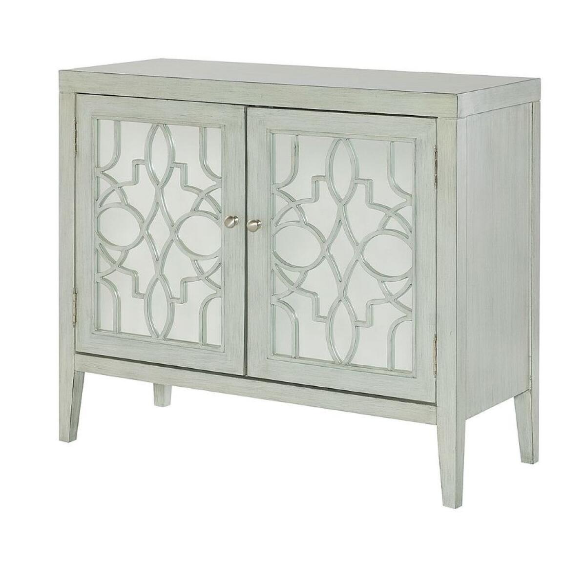 Hidden Treasures White Mirrored Door Cabinet Accent Furniture Hammary Hidden Treasures White Mirrored Door Cabinet Accent Furniture Hammary