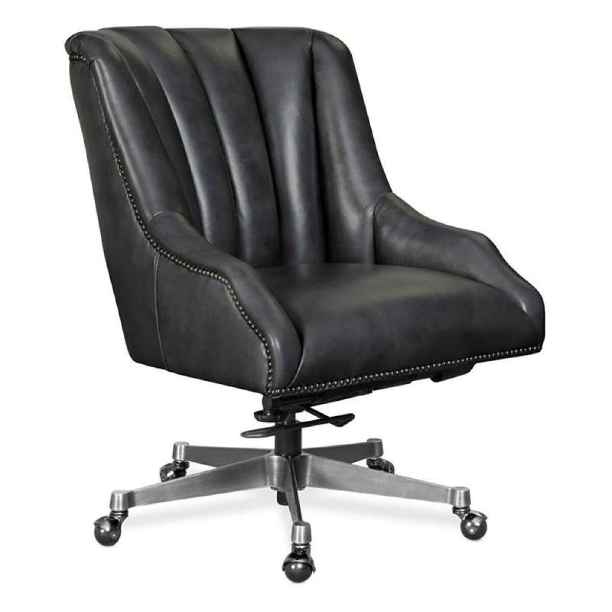 Buttonwood Executive Swivel Tilt Chair With Metal Base Office Chairs Hooker Furniture Buttonwood Executive Swivel Tilt Chair With Metal Base Office Chairs Hooker Furniture
