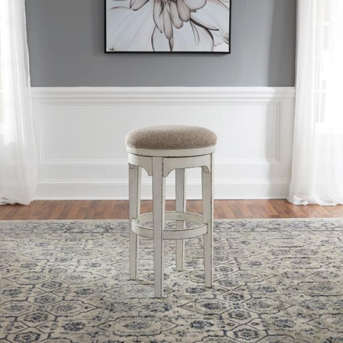 Magnolia Manor Swivel Bar Stool Barstools Liberty Furniture 6