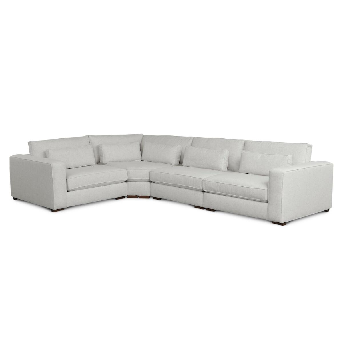 Moby 4 Piece L-Shaped Sectional Sectionals Bassett Furniture Moby 4 Piece L-Shaped Sectional Sectionals Bassett Furniture