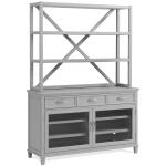 Osborne Hutch – Grey Dining Storage Riverside Furniture 6