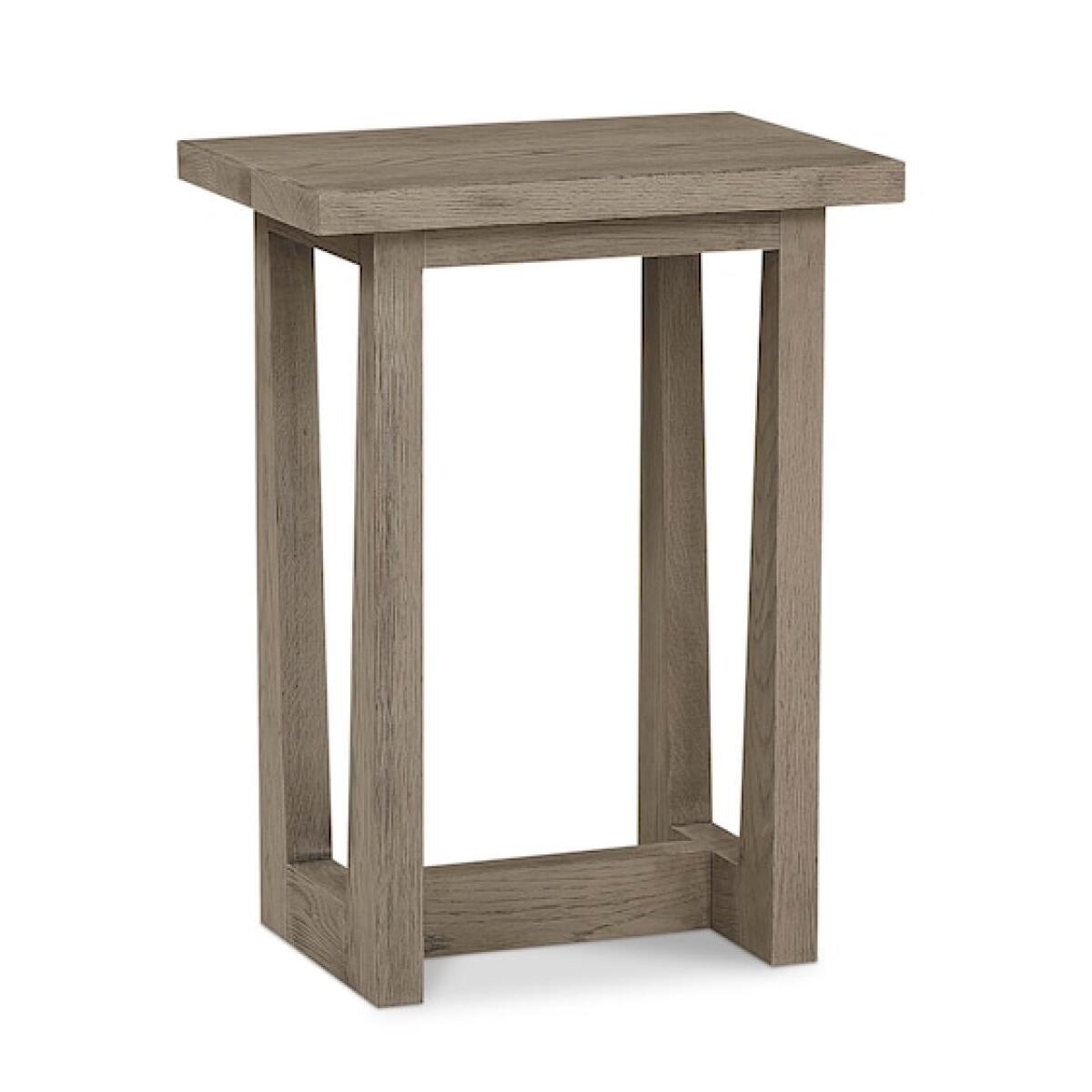 Liam Oak Chairside Table Liam Oak Chairside Table - Image 1