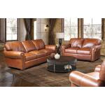4955 Saddle Glove All Leather Sofa Sofas USA Premium Leather 4