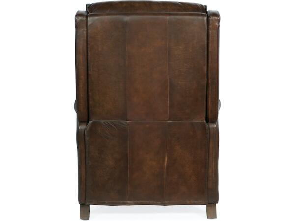 Living Room Stark Manual Push Back Recliner Recliners Hooker Furniture 7