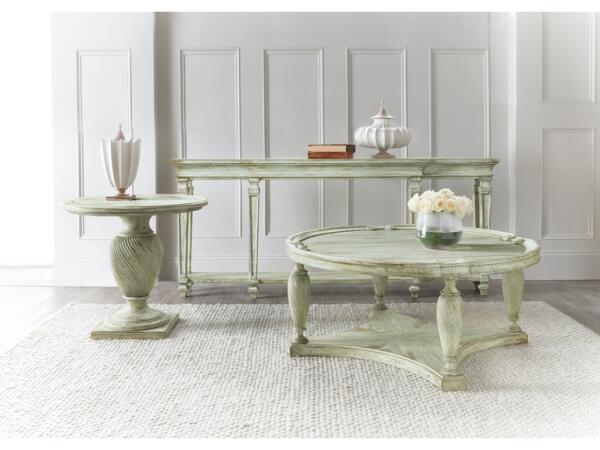 Traditions Round Cocktail Table Cocktail & Coffee Tables Hooker Furniture 6