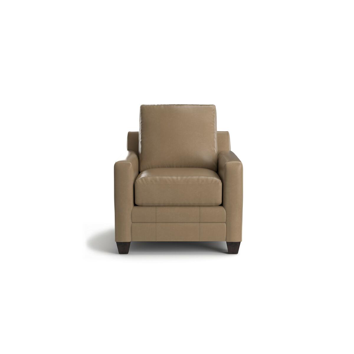 Carolina Leather Thin Track Arm Chair Carolina Leather Thin Track Arm Chair - Image 1