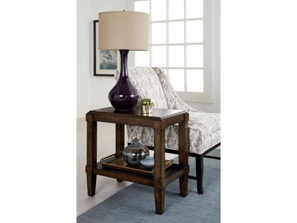 Halsey Chairside Table End tables Hammary