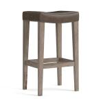 Bench Made Midtown Rachel Counter Stool – Aged Bridle Barstools Bassett Furniture 2