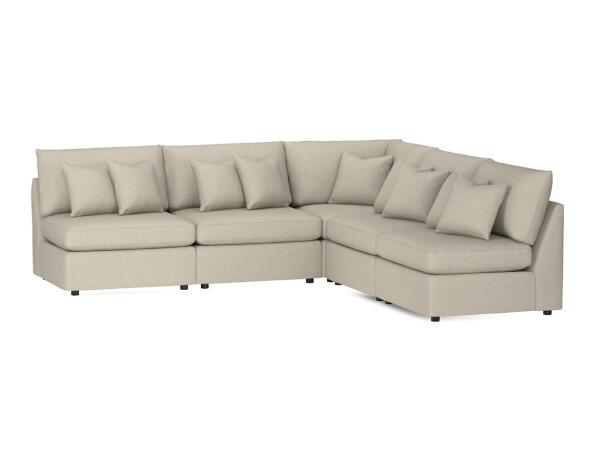 Beckham L-Shaped Sectional Sectionals Bassett Furniture