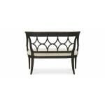 Woodridge Bench Dark Brown Chairs & Benches Bassett Furniture 8