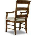 Archivist Ladderback Arm Chair Chairs & Benches Hooker Furniture 4