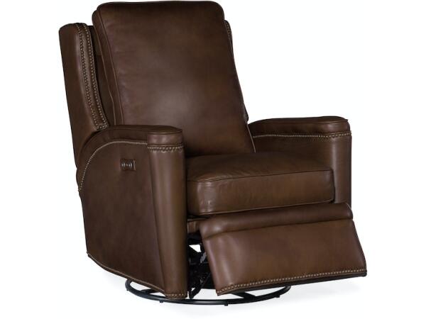 Rylea Pwr Swivel Glider Recliner - Image 2