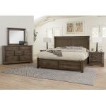 Artisan & Post Cool Rustic Mink Manison Bed with Footboard Storage - Image 2